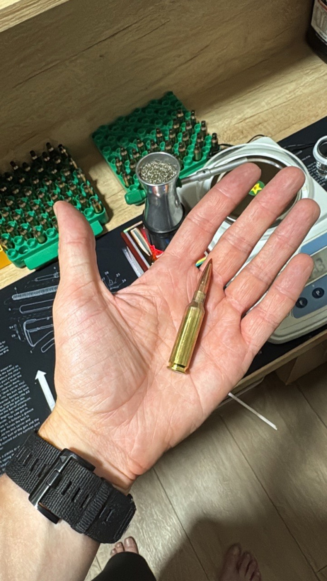 Precision reloading work